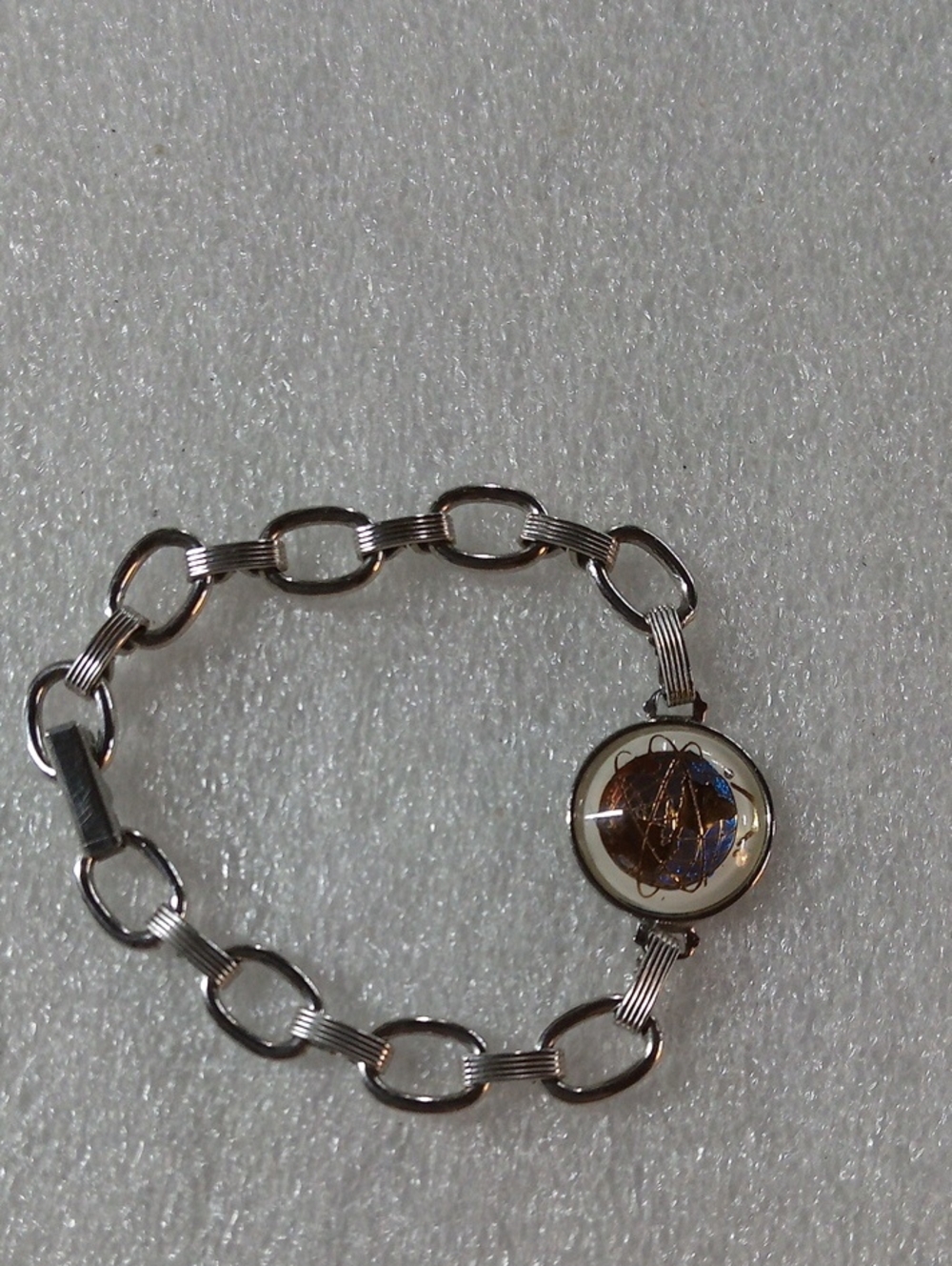 1964 New York Worlds Fair Hoffman Butterfly Wing Bracelet #A506